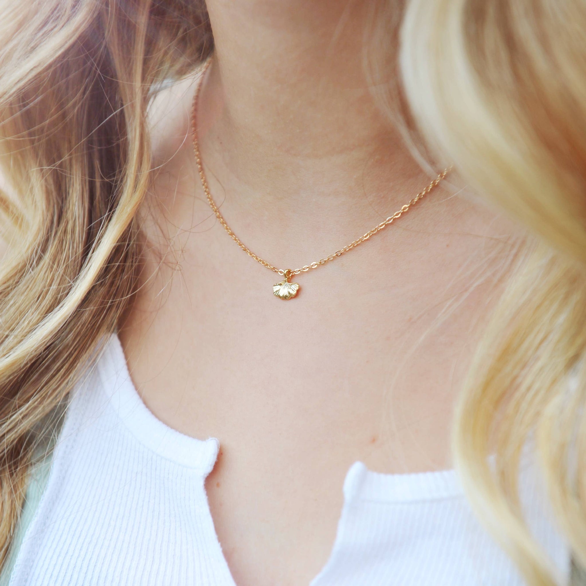 Ginkgo Necklace