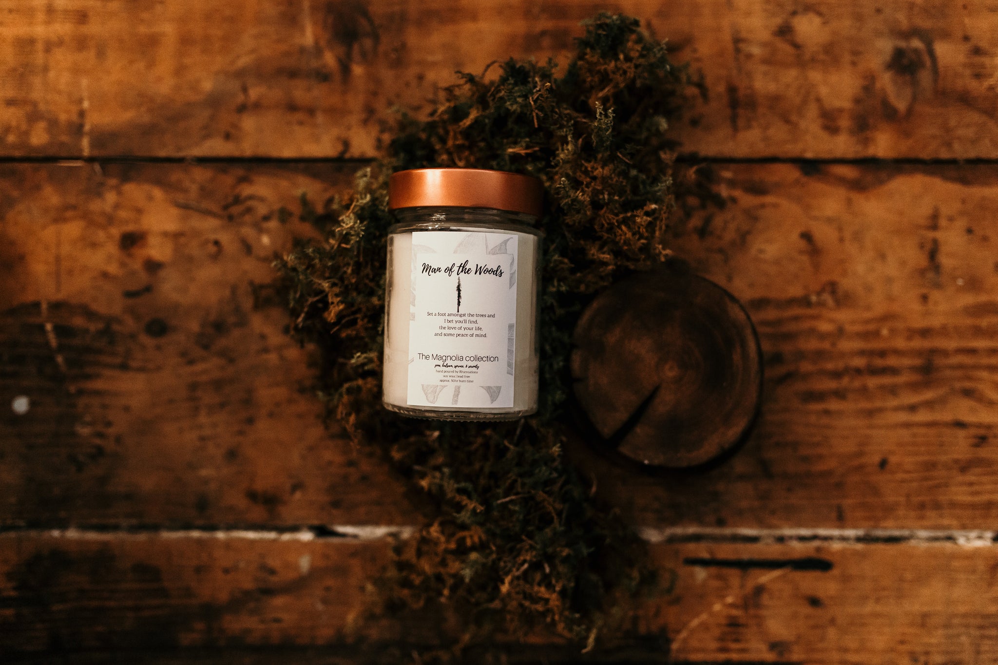 Man of the Woods Candle - The Magnolia Collection