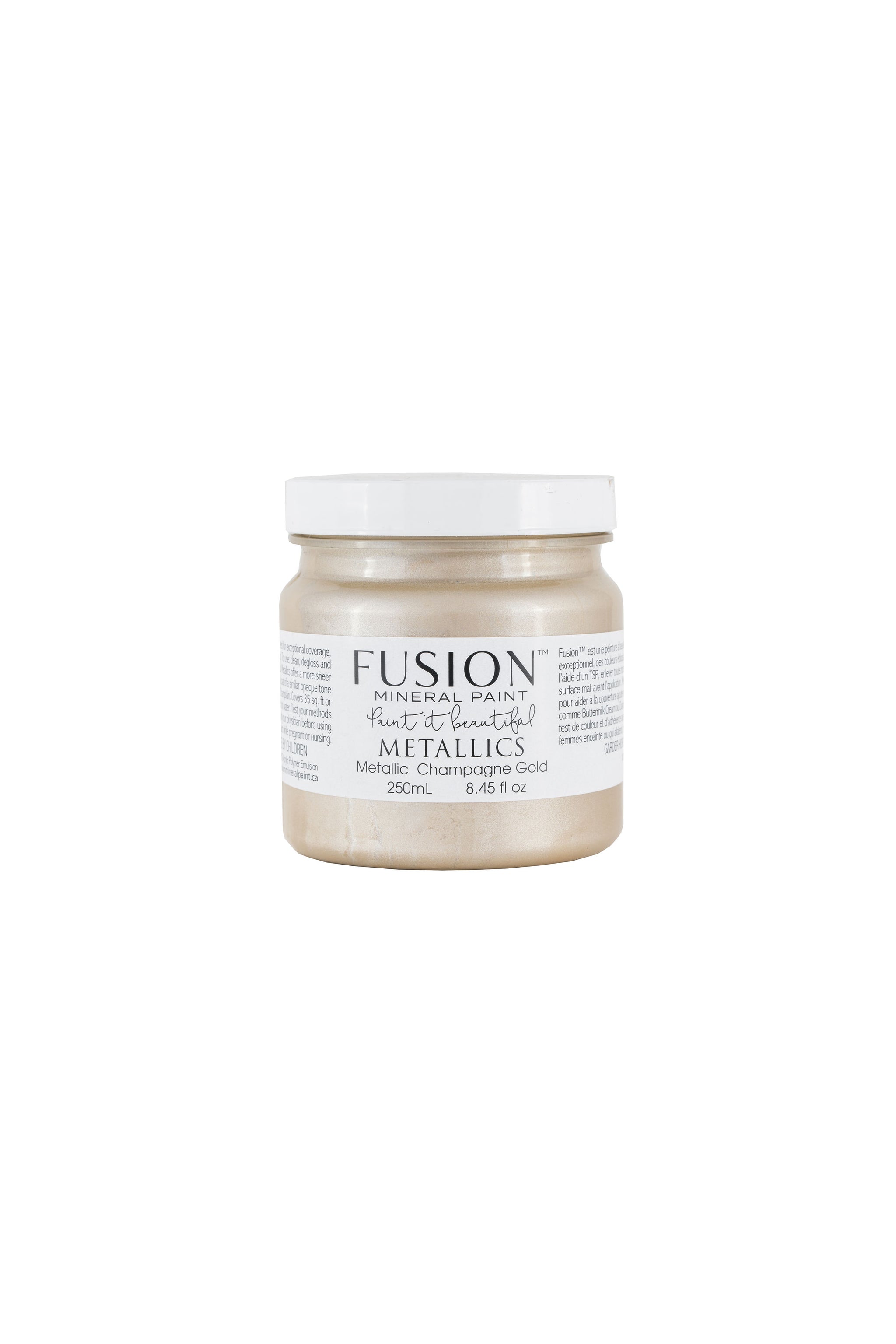 Fusion Mineral Paint Metallic Champagne Gold