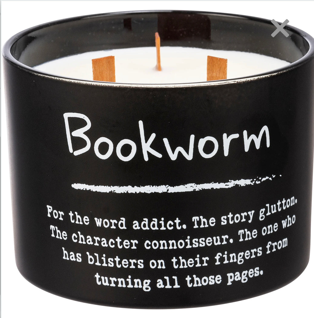 Bookworm Candle