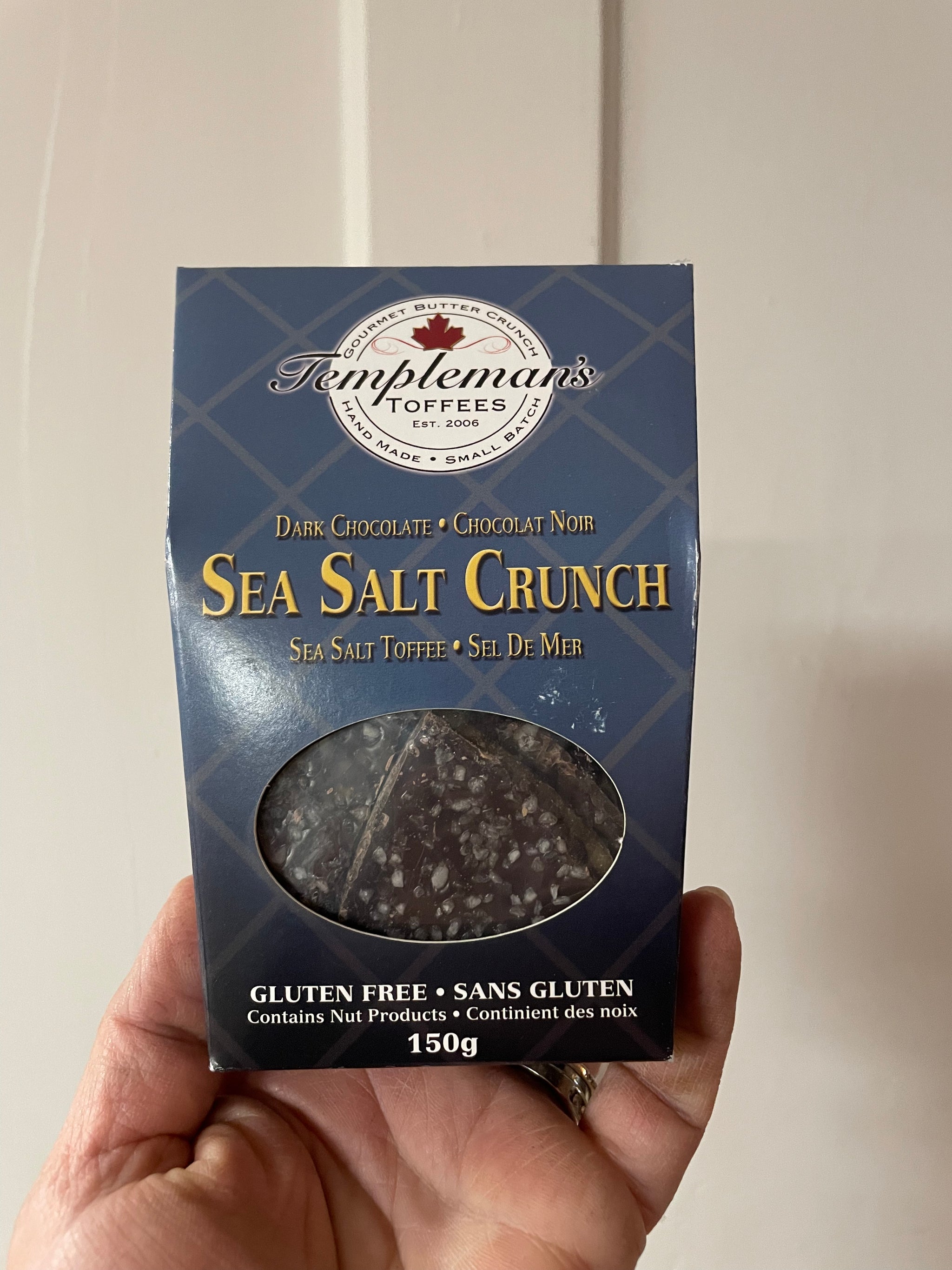 Templeman’s Toffees Sea Salt Crunch