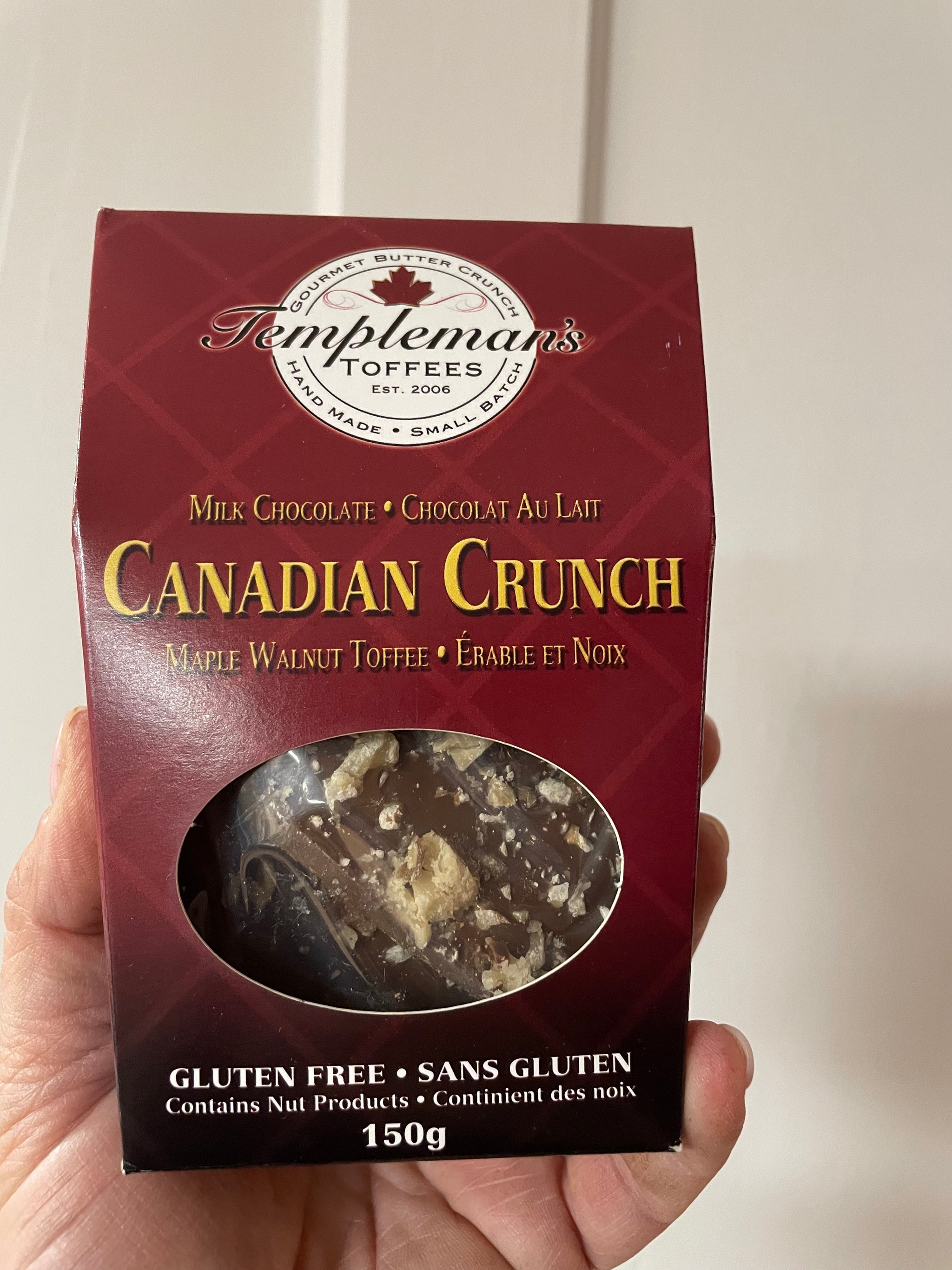 Templeman’s Toffees Canadian Crunch